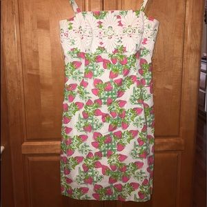 Strawberry Lilly Pulitzer day dress